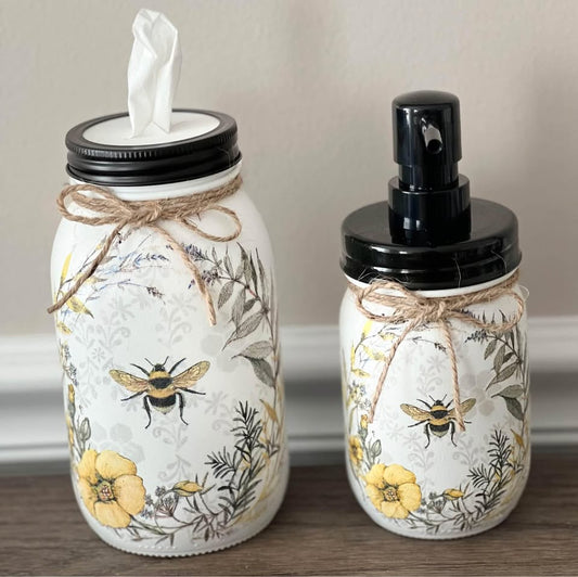 Farmhouse Honey Bee Tissue & Soap Combo