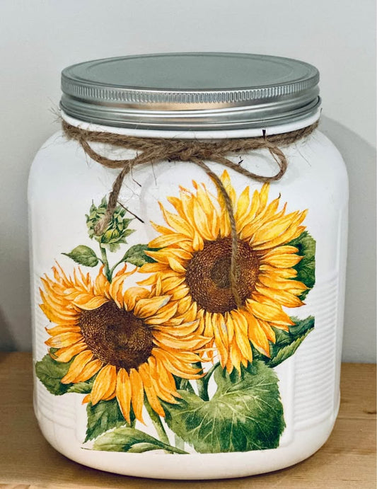 Farmhouse Anything Goes In It Mason Jar